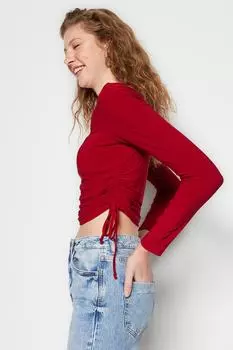 Блузка TRENDYOLMLLA, красный