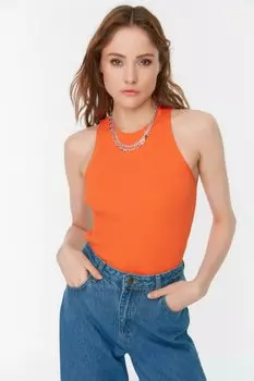 Блузка TRENDYOLMLLA, оранжевый