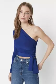 Блузка TRENDYOLMLLA, синий