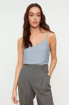 Блузка TRENDYOLMLLA, синий