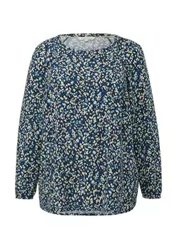 Блузка Triangle, синий/темно-синий