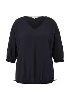 Блузка Triangle, темно-синий