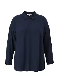 Блузка Triangle, темно-синий