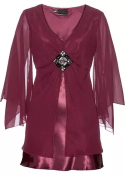 Блузка-туника Bpc Selection, пурпурный