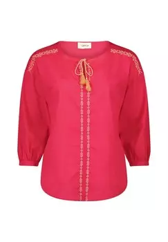 Блузка-туника с вышивкой CARTOON, цвет Pink/rosa