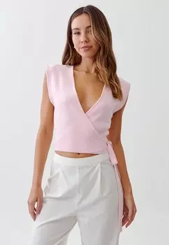 Блузка TUSSAH, бледно-розовый