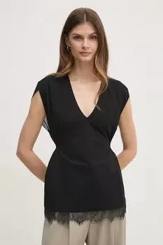 Блузка Twinset, черный