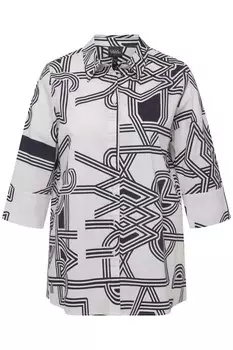 Блузка Ulla Popken, белый