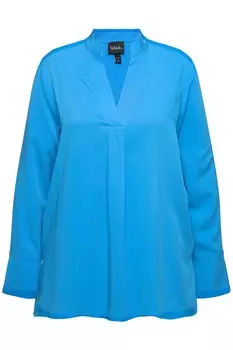 Блузка Ulla Popken Blouse, лазурный