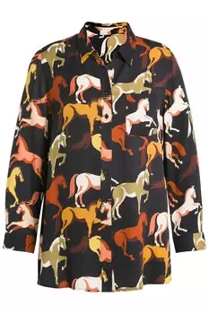 Блузка Ulla Popken, черный