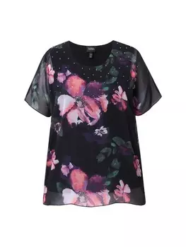 Блузка Ulla Popken, черный