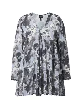 Блузка Ulla Popken, цвет graphitgrau