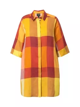 Блузка Ulla Popken, цвет hellorange