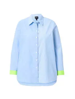 Блузка Ulla Popken, цвет horizontblau