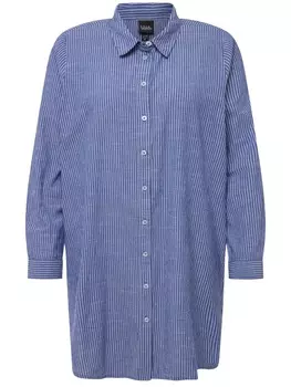 Блузка Ulla Popken, цвет kobaltblau