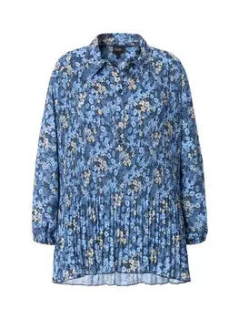 Блузка Ulla Popken, цвет lichtblau