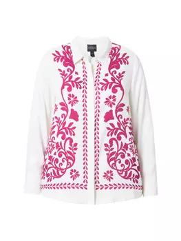 Блузка Ulla Popken, цвет magenta