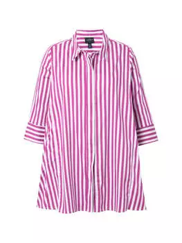 Блузка Ulla Popken, цвет magenta