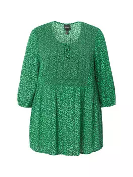 Блузка Ulla Popken, цвет mintgrn