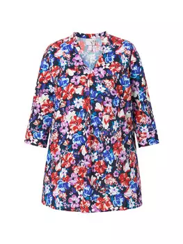 Блузка Ulla Popken, цвет mohnrot