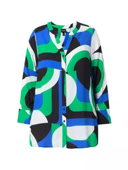 Блузка Ulla Popken, цвет naturgrn