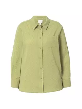 Блузка Ulla Popken, цвет salbei