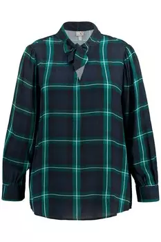 Блузка Ulla Popken, ночной синий/голубой