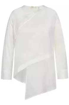 Блузка Ulla Popken, от белого