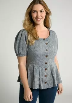 Блузка Ulla Popken, серый