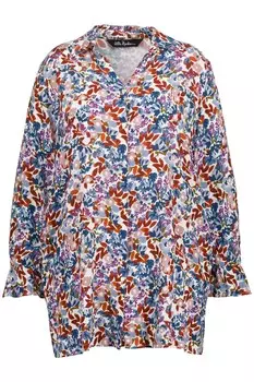 Блузка Ulla Popken, смешанные цвета