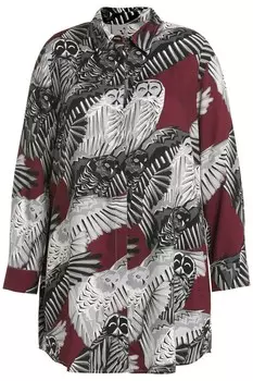 Блузка Ulla Popken, смешанные цвета