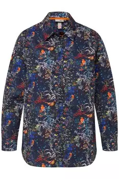 Блузка Ulla Popken, смешанные цвета