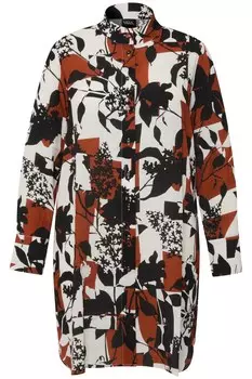 Блузка Ulla Popken, смешанные цвета