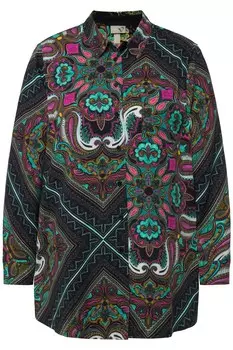 Блузка Ulla Popken, смешанные цвета