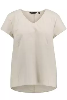 Блузка Ulla Popken, светло-бежевый