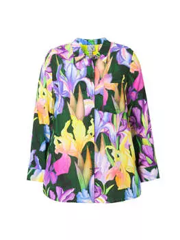 Блузка Ulla Popken, темно-зеленый