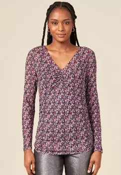 Блузка UMWELTBEWUSSTES BONOBO Jeans, черный