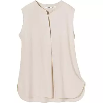 Блузка Uniqlo, светло-бежевый