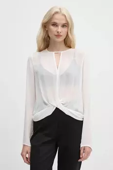 Блузка United Colors of Benetton, бежевый