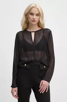 Блузка United Colors of Benetton, черный