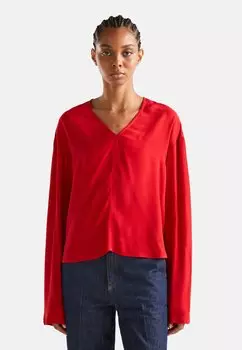 Блузка United Colors of Benetton, красный