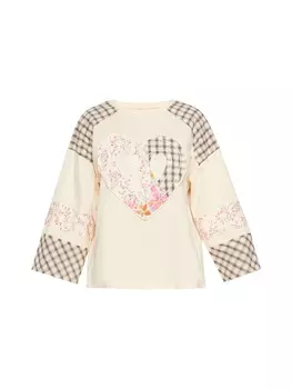 Блузка usha BLUE LABEL, бежевый