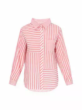 Блузка usha BLUE LABEL, цвет multicolor apricot