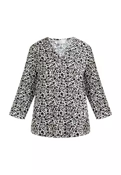 Блузка Usha, черно-белый