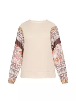 Блузка Usha, цвет beige brown