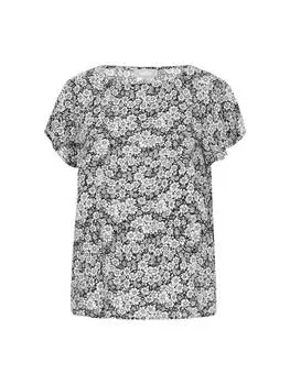 Блузка Usha, цвет black white