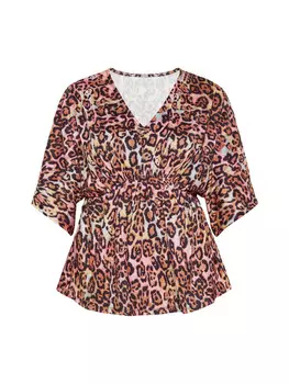 Блузка Usha, цвет multicolor white