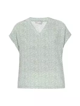 Блузка Usha, цвет turquoise white