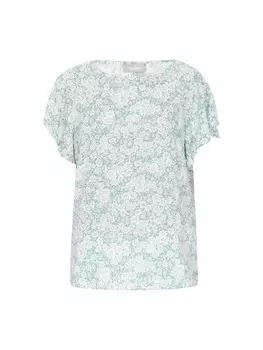 Блузка Usha, цвет turquoise white