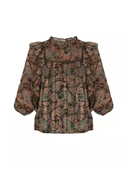 Блузка usha FESTIVAL, цвет black multicolor